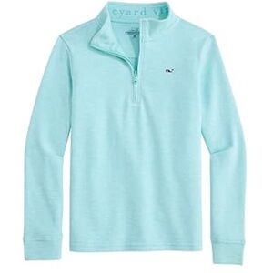 Vineyard Vines Light Blue Quarter-Zip Shirt